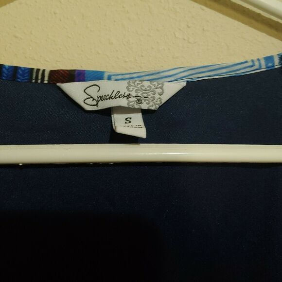 Speechless Chevron Stripe Dress Size Small - Picture 3 of 4